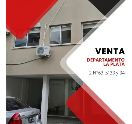 Venta Departamento La Plata (2 N°63 E/ 33 Y 34)