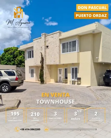 Townhouse En Venta, Campo B, Puerto Ordaz 