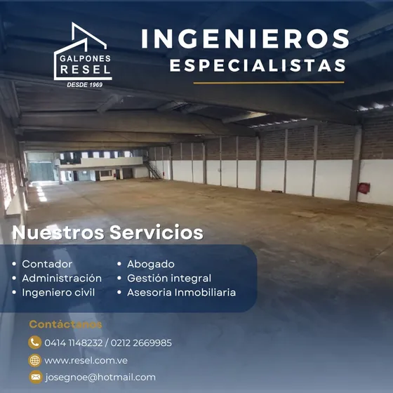 #1111 Galpón De 3000m2, Triple Altura, Cloris - Guarenas - Miranda.