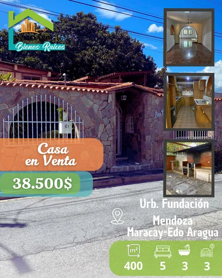 Oportunidad Casa En Venta/urbanización Fundación Mendoza Maracay/pg1112