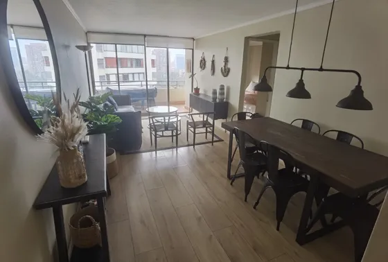 Exelente Depto En 84m2  Arriendo La Castellana