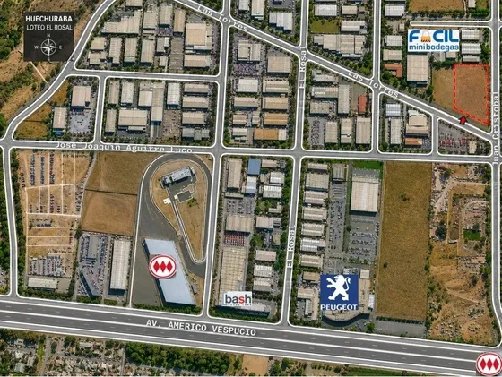 Terreno Construcción En Venta En Huechuraba