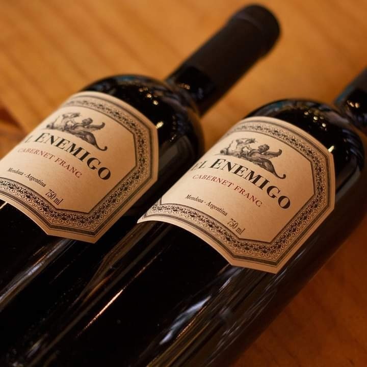 Vinho Argentino El Enemigo Franc 3 Unidades Frete grátis