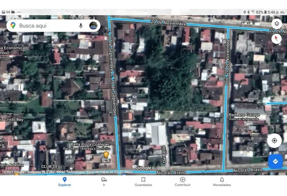 Terreno Ubicado En Centro De Coatepec, Veracruz  