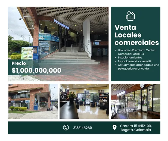 Local Comercial En La Carrera 15 - Centro Comercial Calle 114