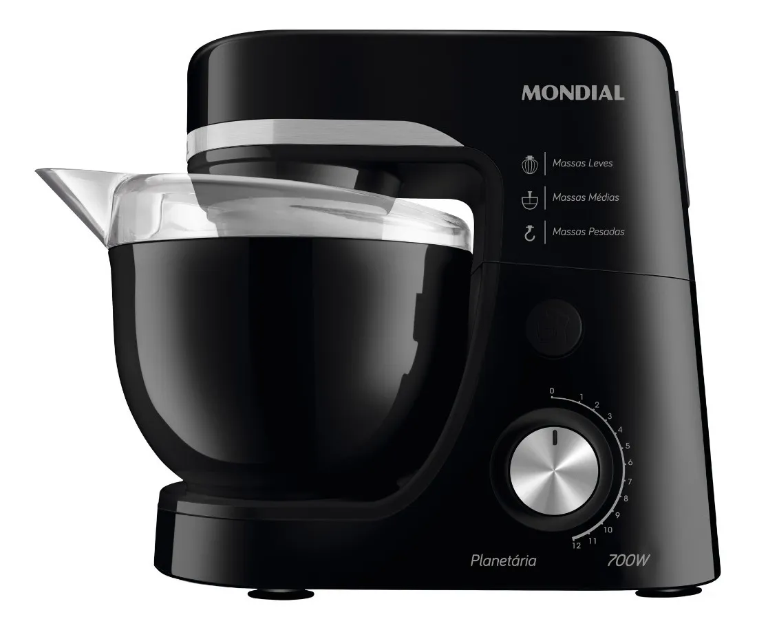 Batedeira Planetária, Mondial, 700W - BP-03-B