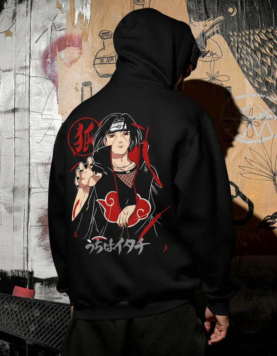 Moletom Narutinho Itachi Uchiha Unissex