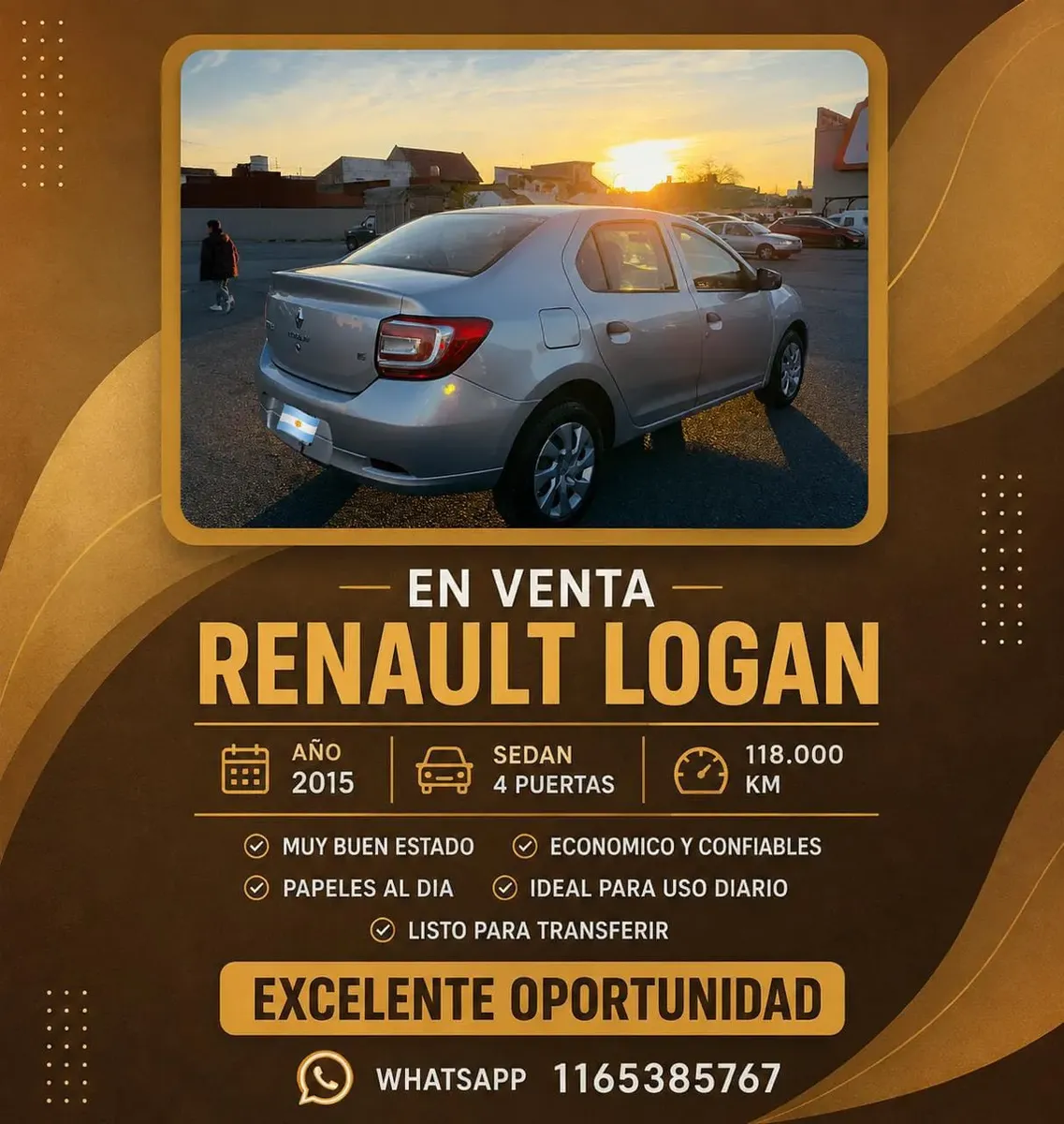 Renault Logan 1.6 Authentique 85cv