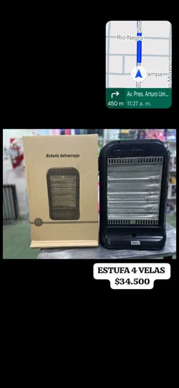 Estufa 3 Velas