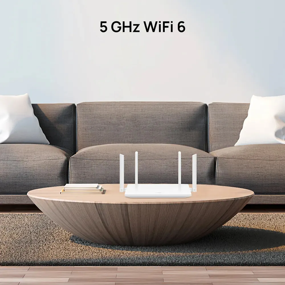 Roteador Huawei Wifi Ax2s 5 Ghz Wi-fi 6 Harmonyos Mesh+ Easymeshvisualização De Diagnósticos Do Wi-fi Controle Parental Preto