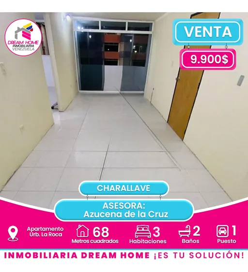 Apartamento En Venta   Urb. La Roca-charallave