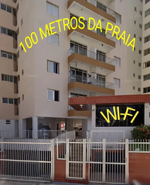 Apartamento 1 Dormir Guilhermina Pg 100 Metros Da Praia 