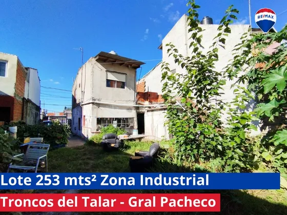 Venta Lote Zona Industrial I2 En General Pacheco 