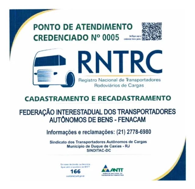Antt  Cadastro Inclusão Recadastramento  Alteracao Dados