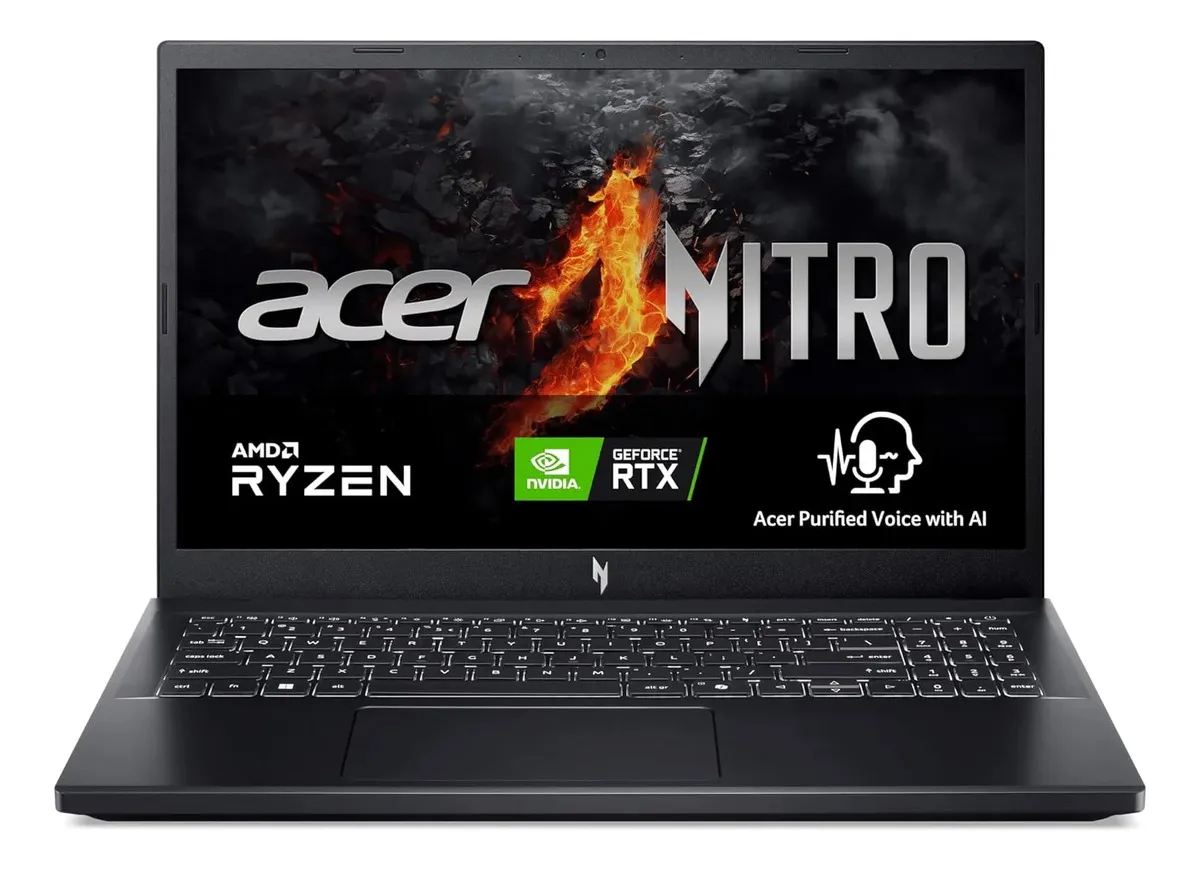 Notebook Acer Nitro V 15 AMD Ryzen 7 32GB RAM 1TB SSD GeForce RTX 4050