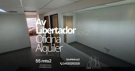 Oficina Alquiler Av Libertador 55 Mts2 Sonmetros2