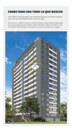 Departamento En Venta En La Cisterna - 1, 2 Dormitorios