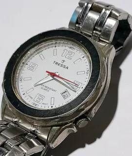 Reloj tressa water resistant quartz deals