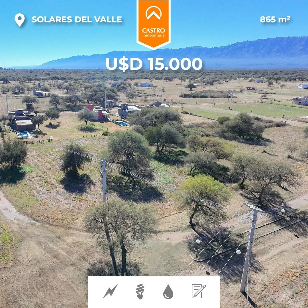 Terreno En Venta - Solares Del Valle, Villa De Merlo