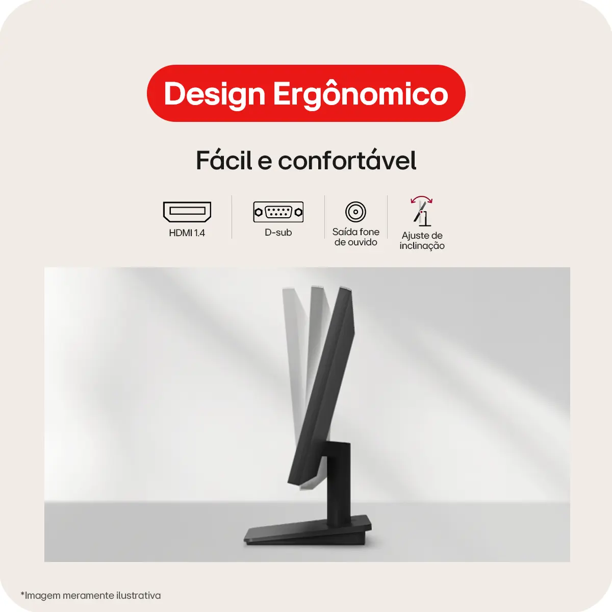 Monitor LG Led Home & Office 20u401a-b Tela 20 Hd+, LG Switch, Modo Leitura E Flicker Safe, Hdmi, Vga, 2ms (gtg), 75hz,... Preto 127/220v