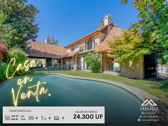 Casa En Venta En San Carlos De Apoquindo