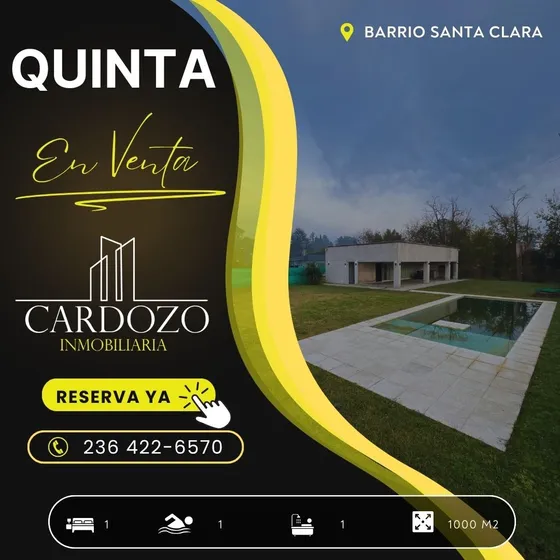 Casa Quinta En Venta A Terminar Zona De Quintas 1000m2 Junin Pcia Bs As Oportunidad