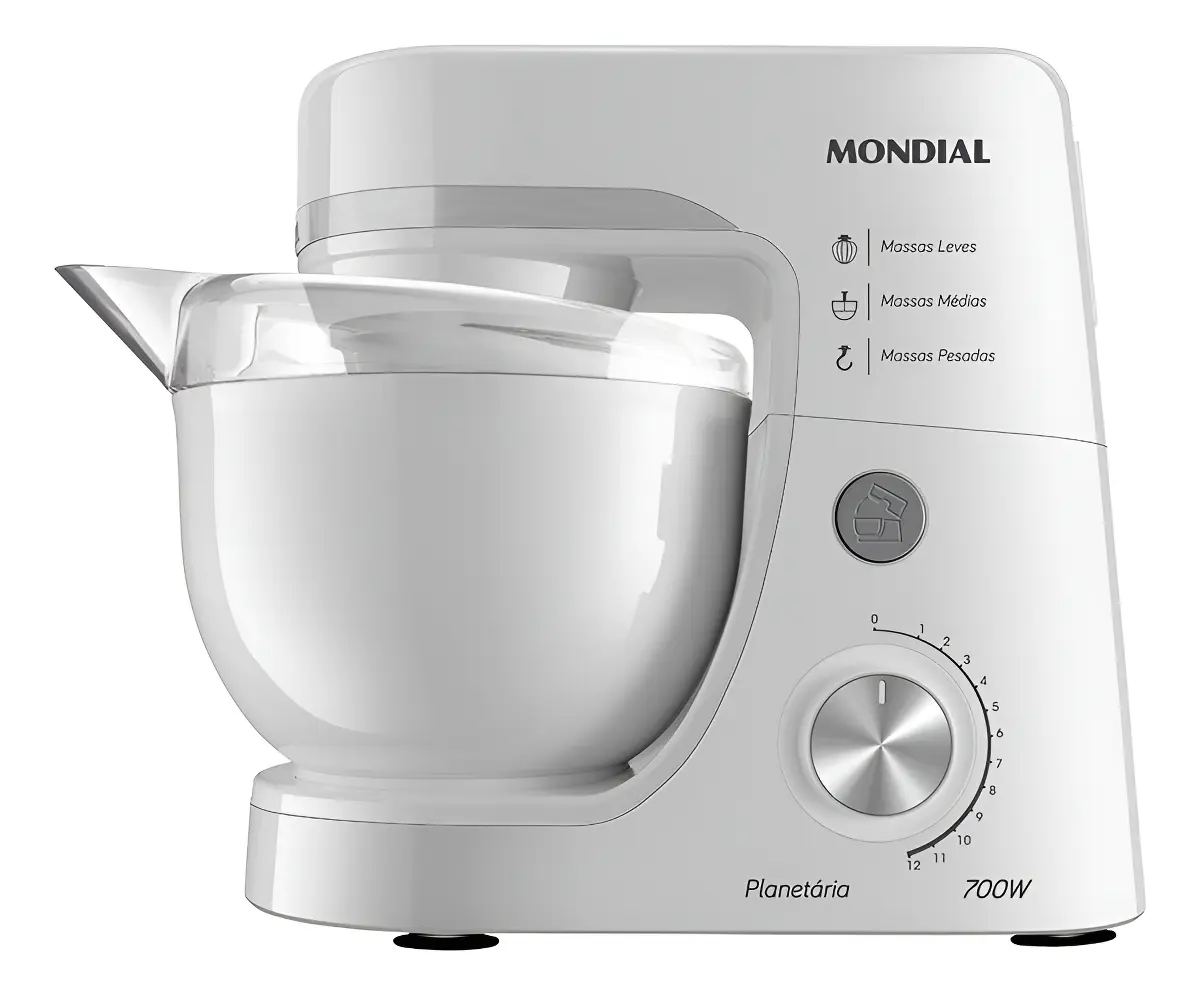 Batedeira Planetária Mondial 700W BP-03-W