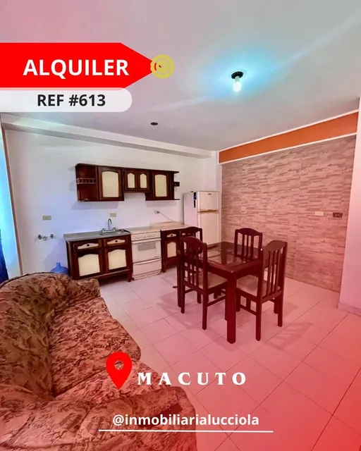 Apartamento En Alquiler En Macuto, Ref 613