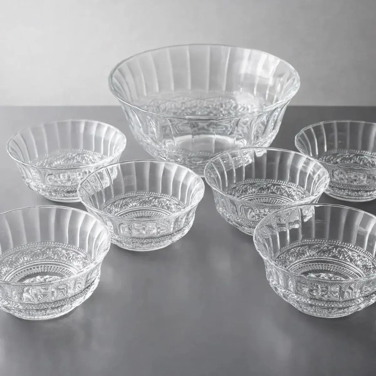 Jogo de Bowls Konia 7 Peças | Sobremesa e Salada