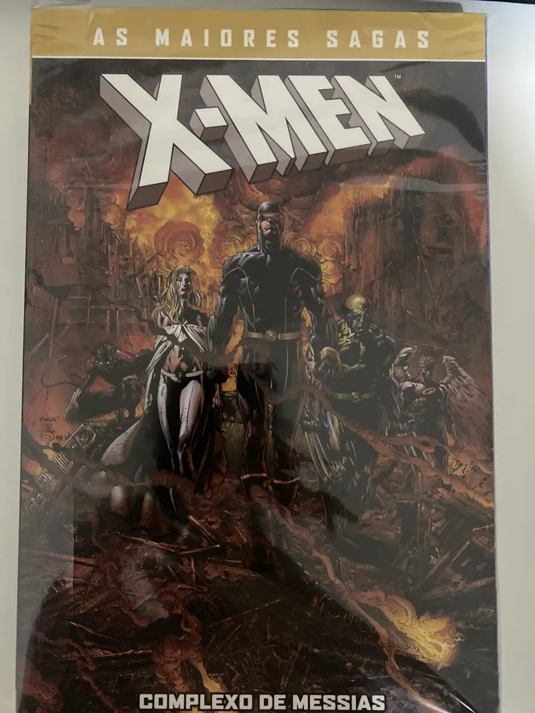 X-men: complexo de messias - Brubaker, Ed - Panini - Capa Mole