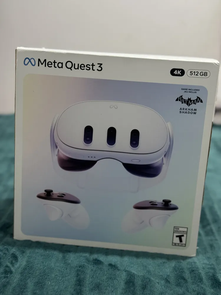 Meta Quest 3 Cor Branco 512 GB com Joysticks | Frete grátis