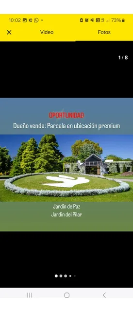 Parcela En Jardin De Paz Pilar