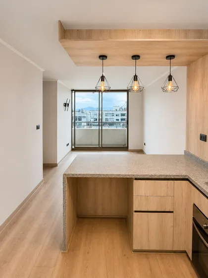 Departamento Nuevo 2d+1b Con Estacionamiento | La Cisterna