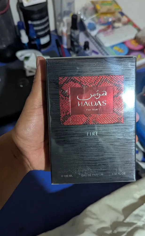 Perfume Rasasi Hawas Fire EDP Unissex 100ml Floral | Frete grátis