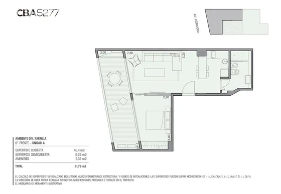 Oportunidad Palermo 2 Ambientes 100% Diseño Con Amenities