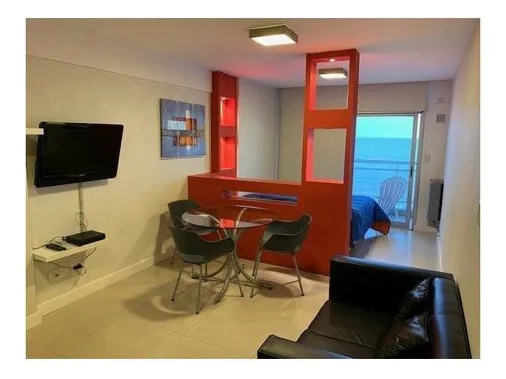 Departamento 1 Ambiente Con Increible Vista Del Mar - Edific