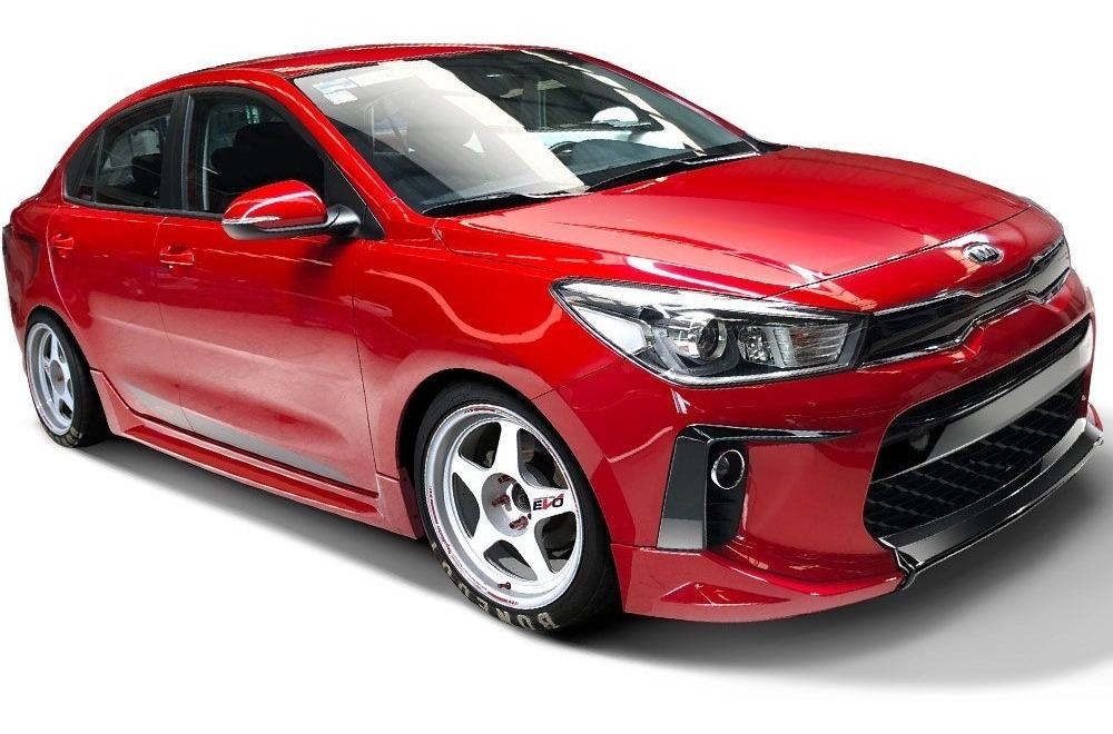 Kit Deportivo Airdesign Kia Rio Sedan Street 20172020 Hangar1