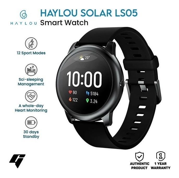 Smartwatch Xiaomi Haylou Solar Ls05 Para iPhone, Sansung, LG | Mercado Livre