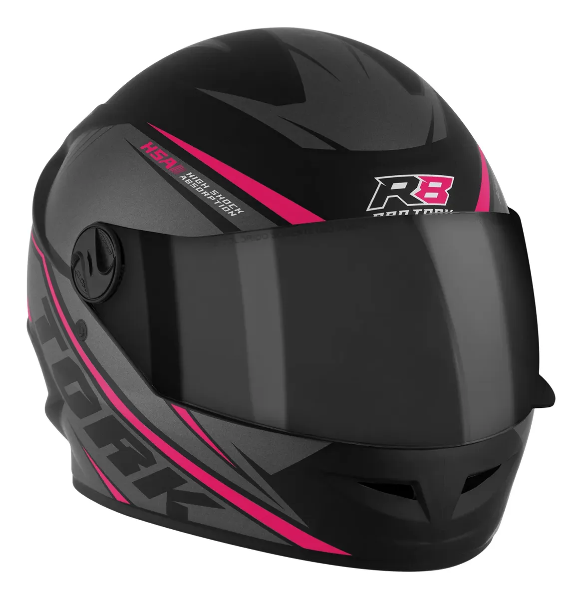 Capacete Fechado Pro Tork R8 Viseira Fumê Nf — foto 3