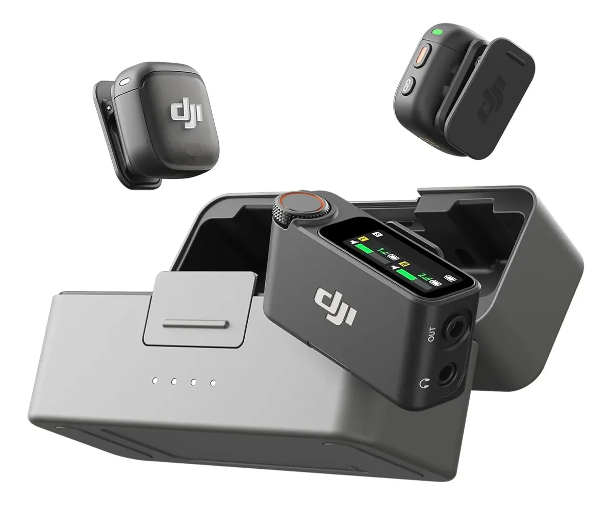 2 Tx + 1 Rx + Estuche De Carga