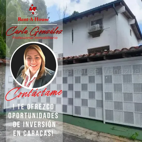 Carla Gonzalez Casa En Venta En La Urbanizacion Lomas De Prados Del Este Mls #24-11925 Sc