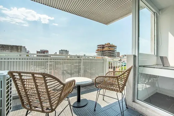 Venta Monoambiente Amoblado Apto Crédito En Villa Crespo