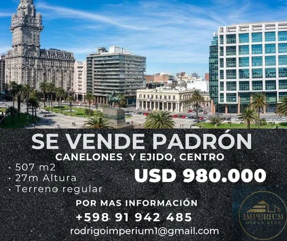 Se Vende Padrón En El Centro Sur Ideal Para Desarrollo. 