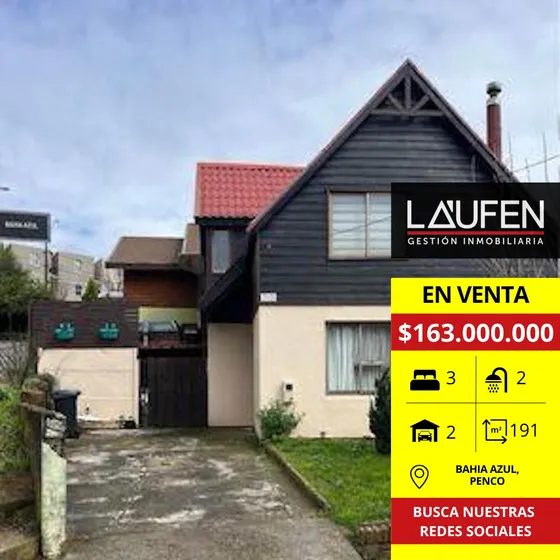 Acogedora Casa En La Comuna De Penco
