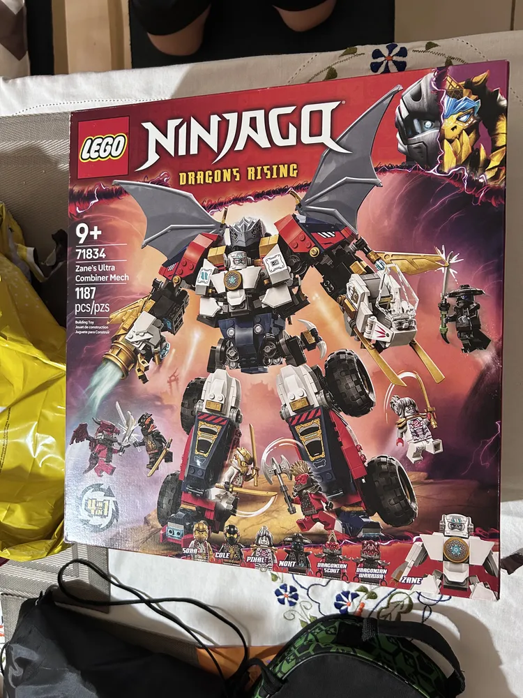Lego® Ninjago® Ultrameca Combinador Do Zane 71834 1187 Ninjago