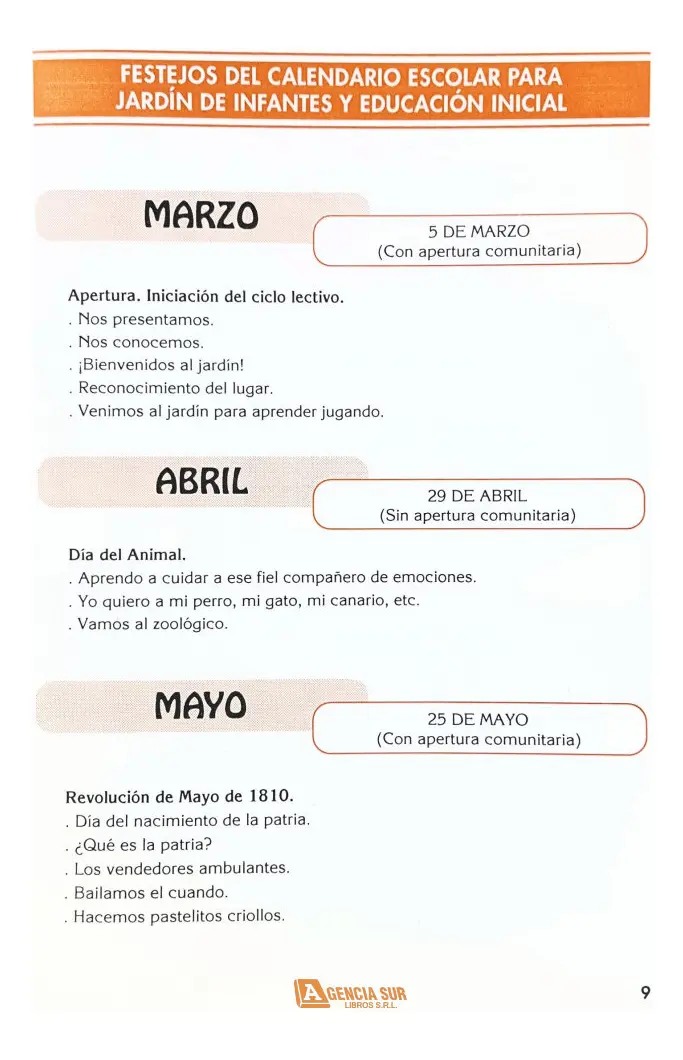 MI CALENDARIO 2, El Jardín Nos Abre Sus Puertas