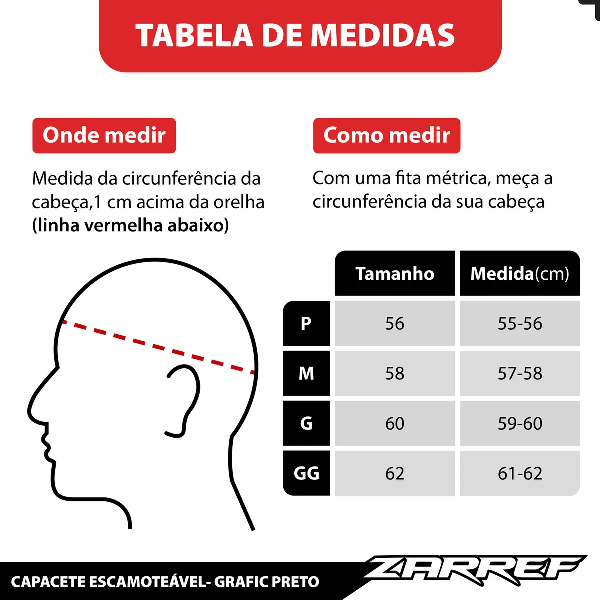 Capacete Zarref V4 Grafic Taurus Modular Robocop Articulado Cor PRETO Tamanho do capacete 60 — foto 7