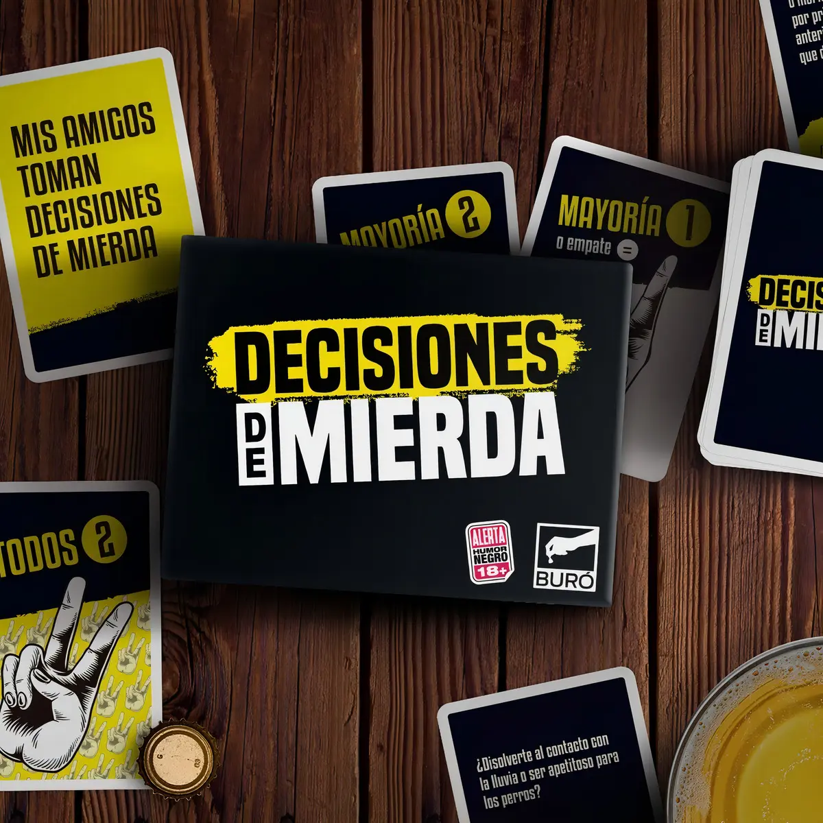 Decisiones de Mierda cartas