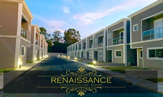 Sobrado Condomínio 4 Dorms 2 Suítes 3 Vagas - Lazer Clube - Suzano