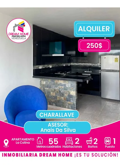 Apartamento En Alquiler La Colina  Charallave 